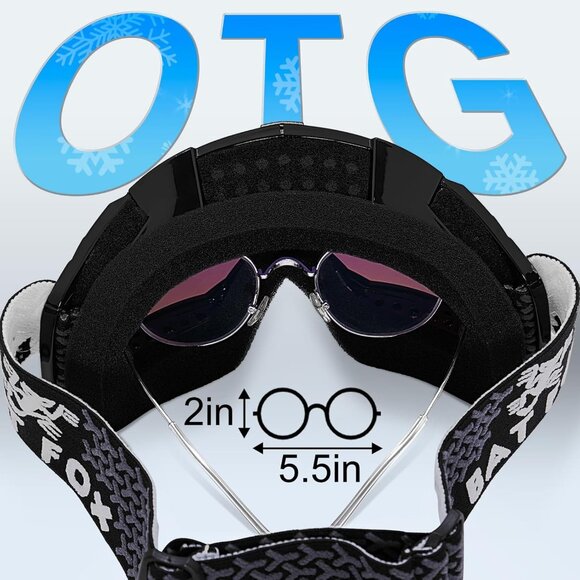 Anti Fog Ski Pink Goggles - Picture 10 of 10